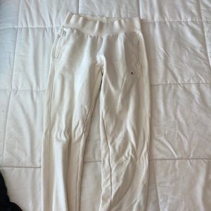Brand new never worn white sweatpants
